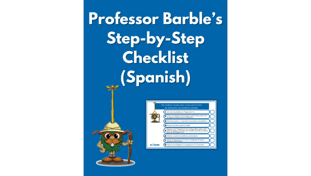 Professor Barble’s Step-by-Step Checklist – Spanish