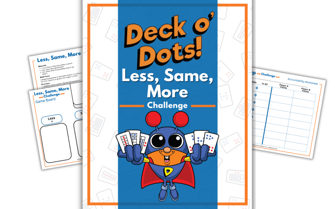 Deck o’ Dots Less, Same, More – Challenge