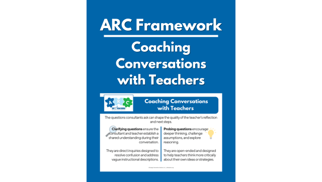 ARC – Coaching Conversations with Teachers
